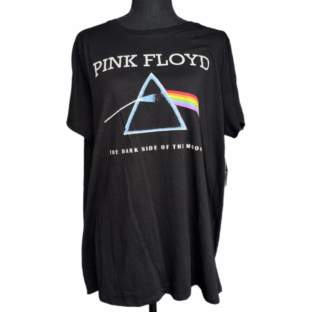 Torrid Pink Floyd Dark Side of the Moon Graphic Tee Black Size 1 / 1X 14-16 NEW